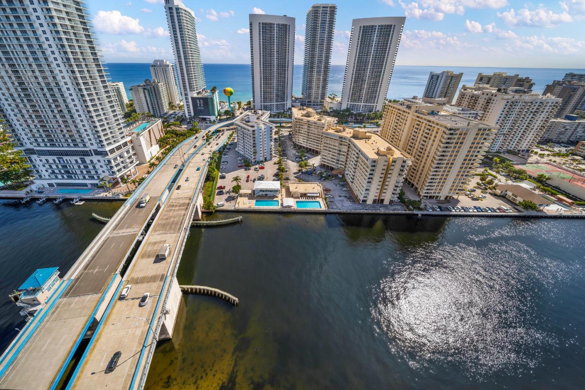 Resort-Style Living With Direct Ocean Views - 3Br Beauty Hallandale Beach Luaran gambar