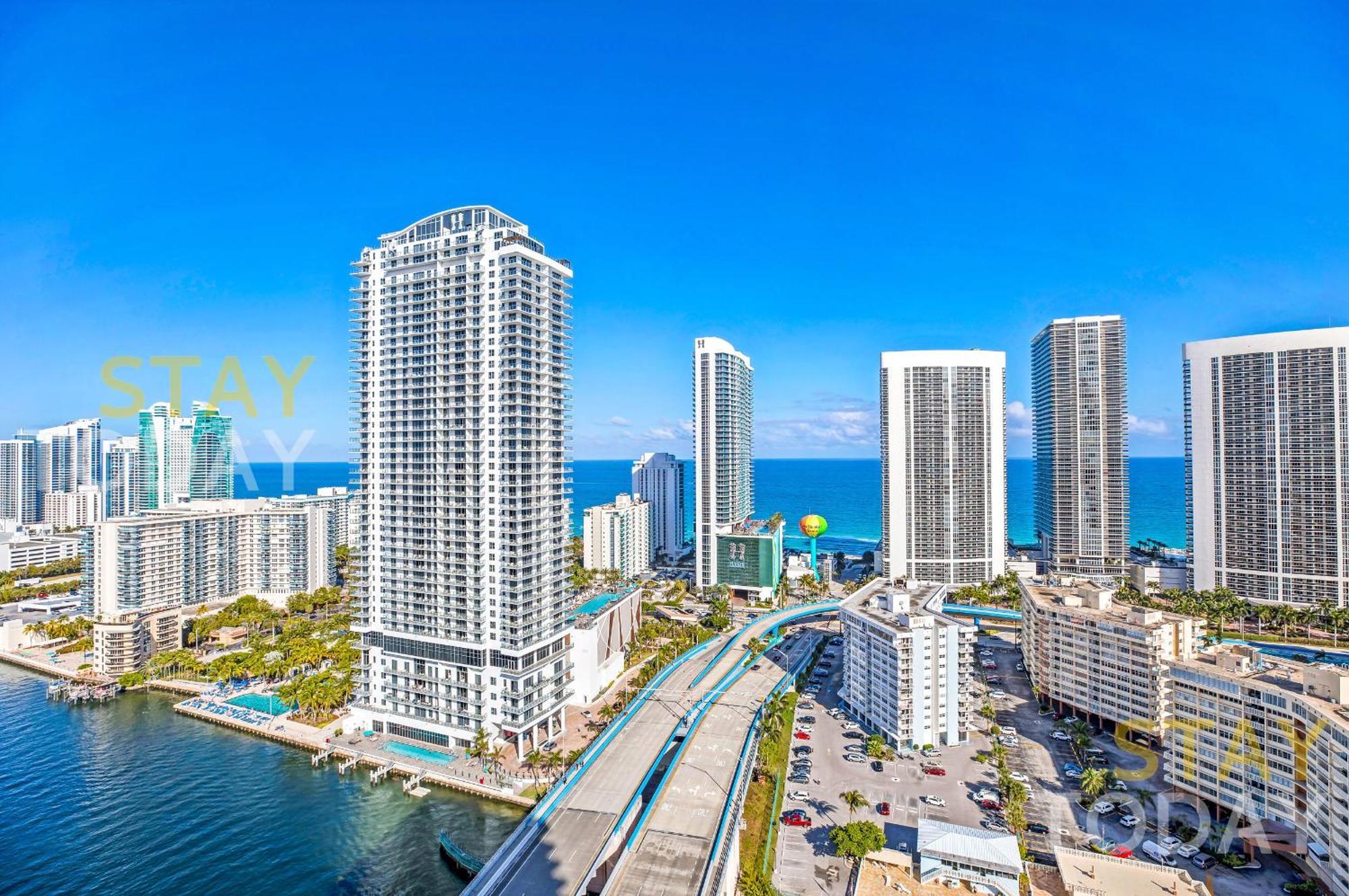 Resort-Style Living With Direct Ocean Views - 3Br Beauty Hallandale Beach Luaran gambar